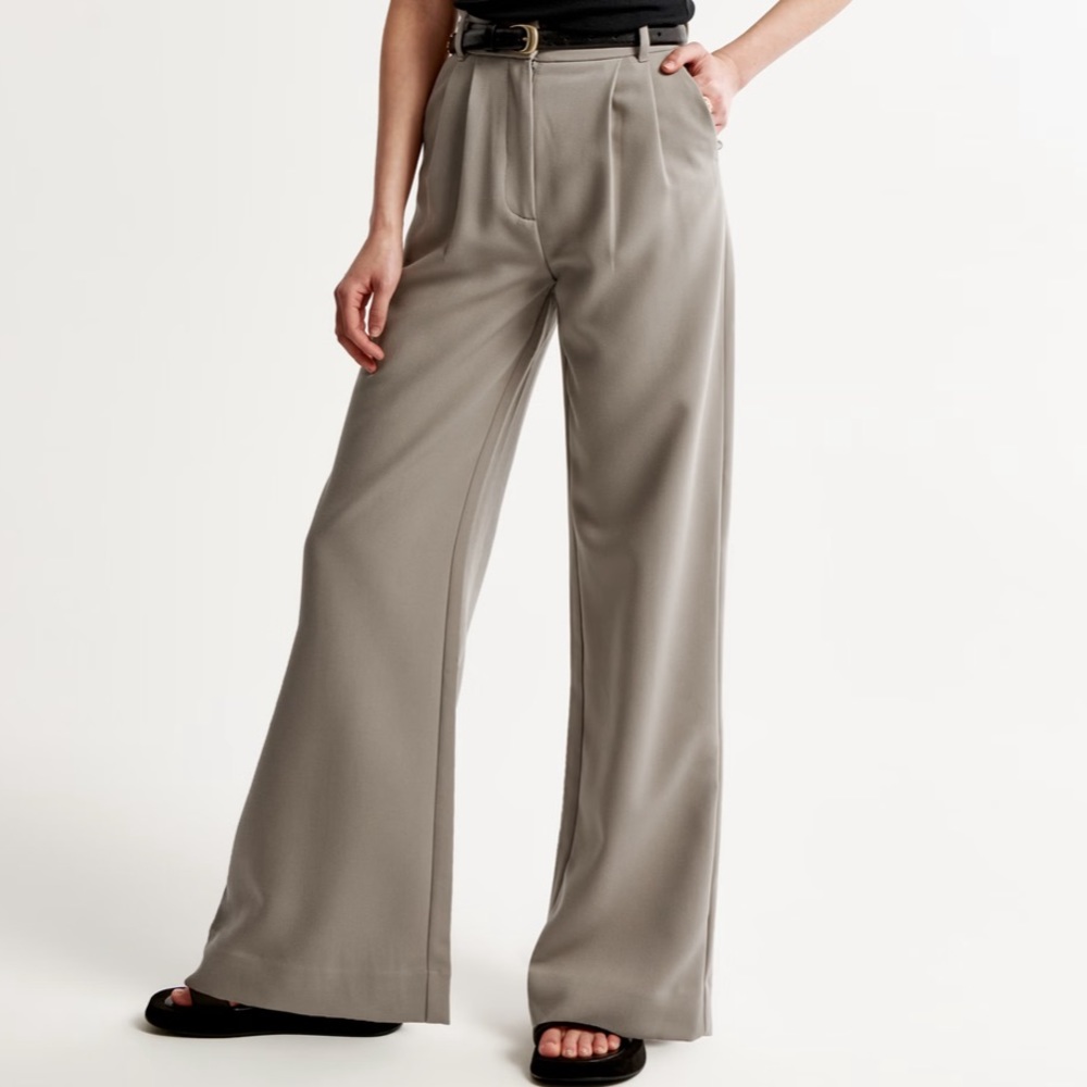 A&F Sloane Tailored Pant Medium Brown